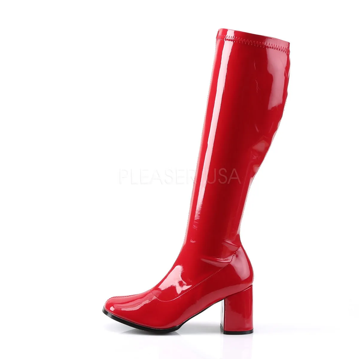 3 Inch Heel GOGO-300 Red Pat