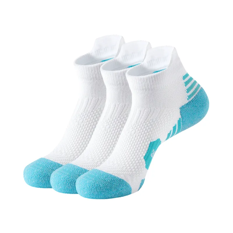 3 Pack White Running Socks Women