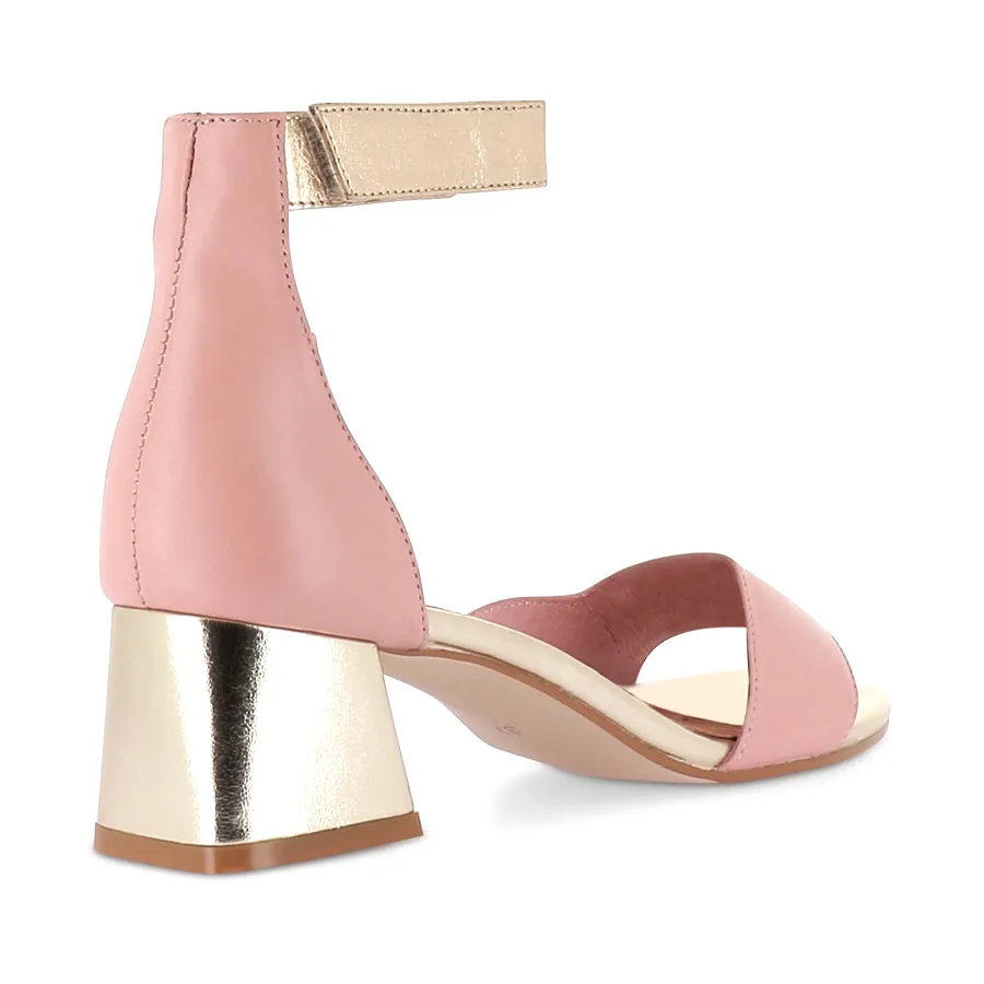 ADAIR - BLUSH GOLD LEATHER