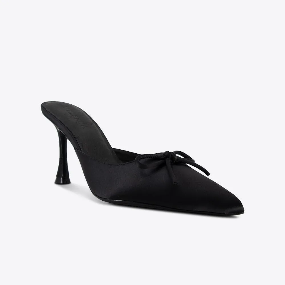 Antoinette Mule Black