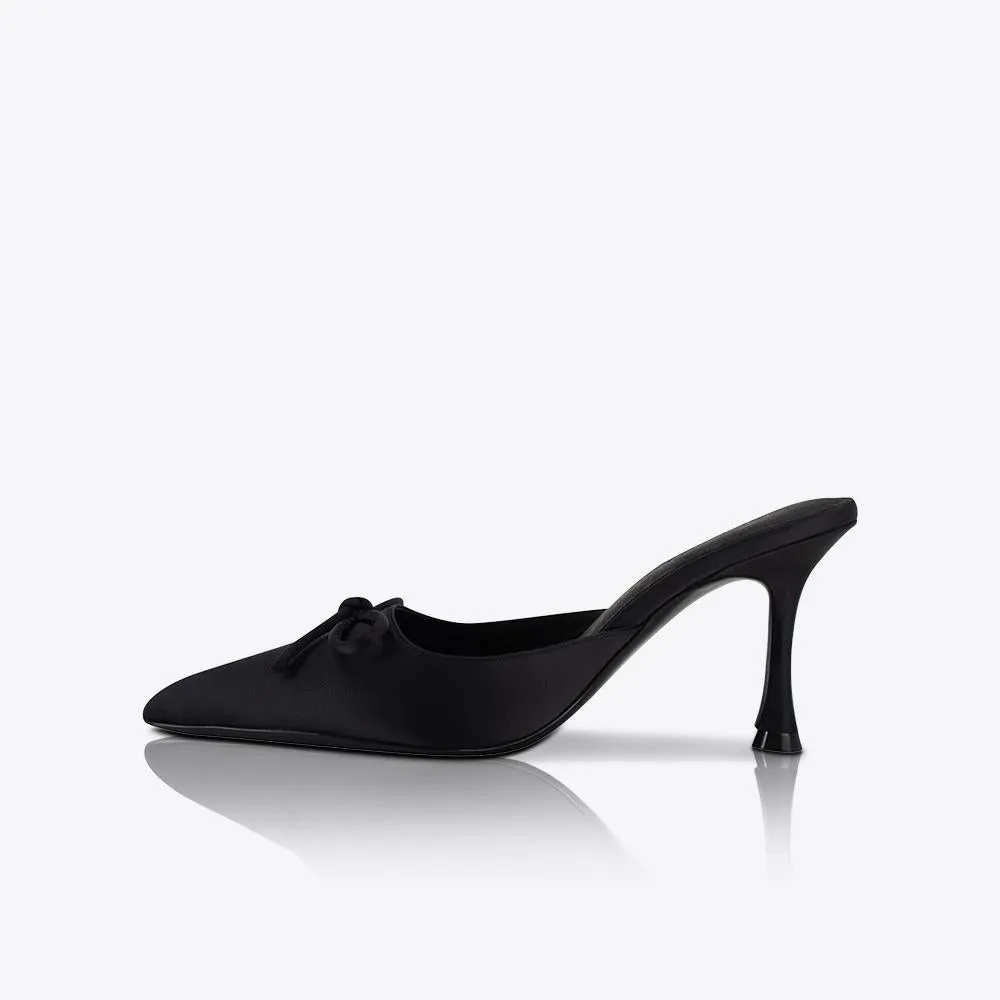 Antoinette Mule Black