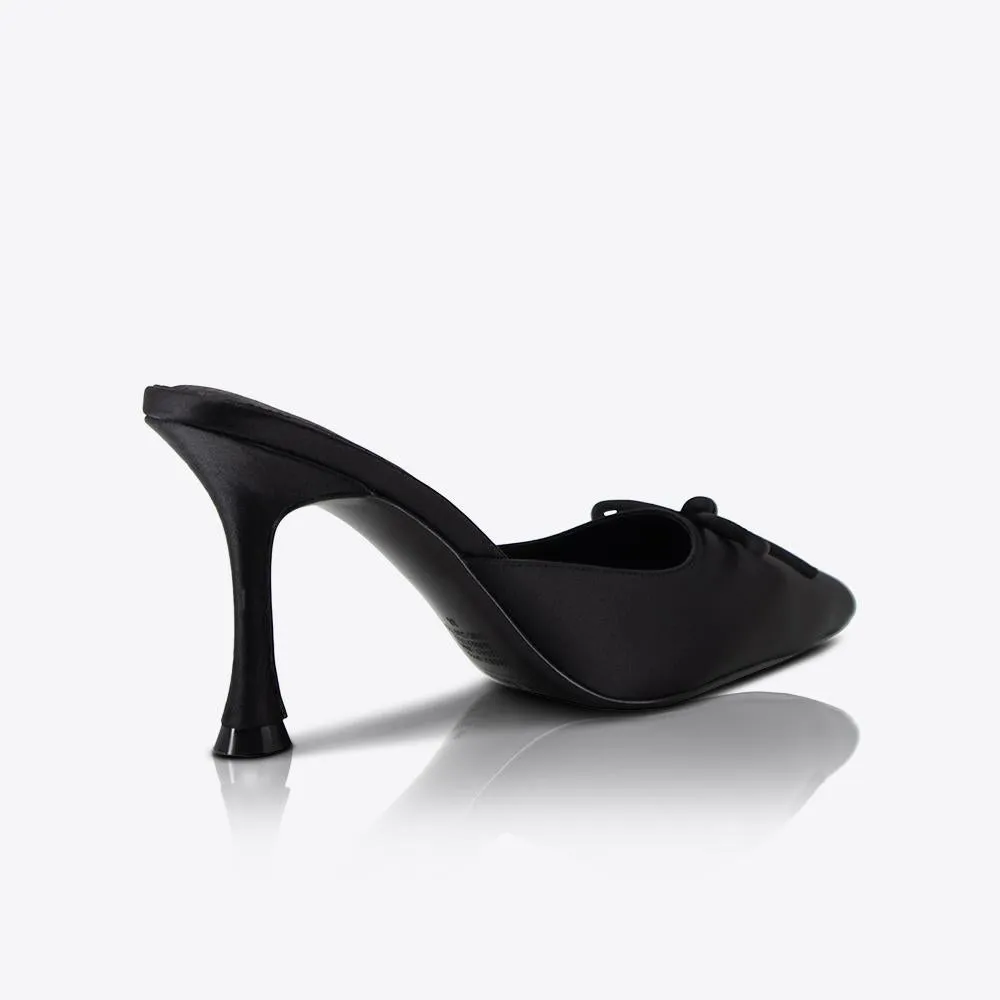 Antoinette Mule Black