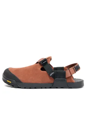 Bedrock Sandals Mens Mountain Clog in Clay Suede - Comfortable and Durable Outdoor Footwear