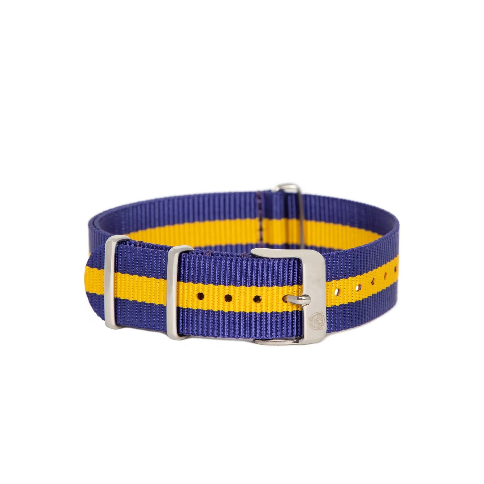 Blue & Gold Canvas Band