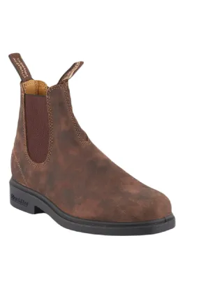 Premium Rustic Brown Blundstone 1306 Chelsea Boots for Unisex