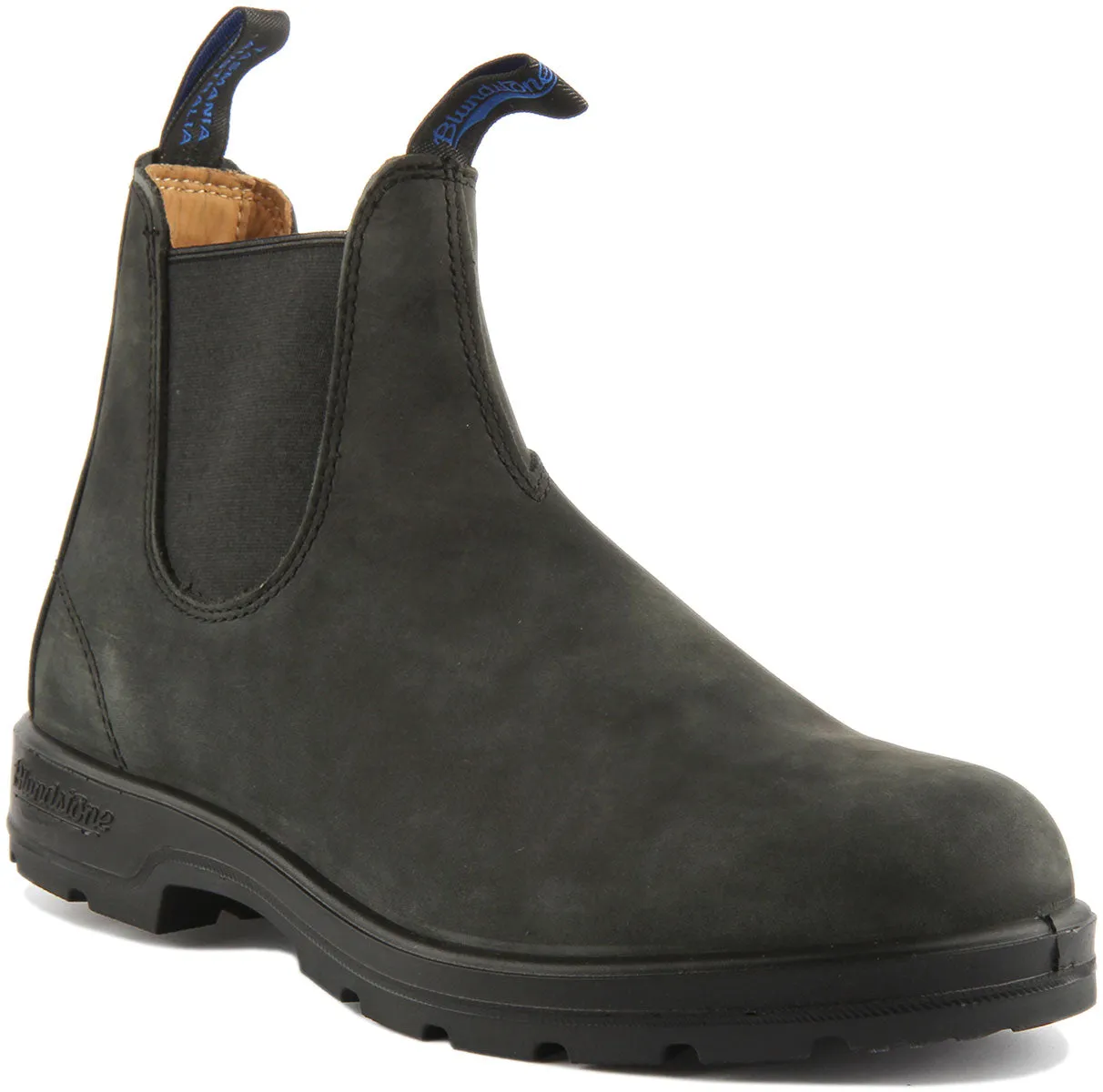 Blundstone 1478 Rustic Black Leather Boots for Men | Stylish, Durable Ankle Footwear