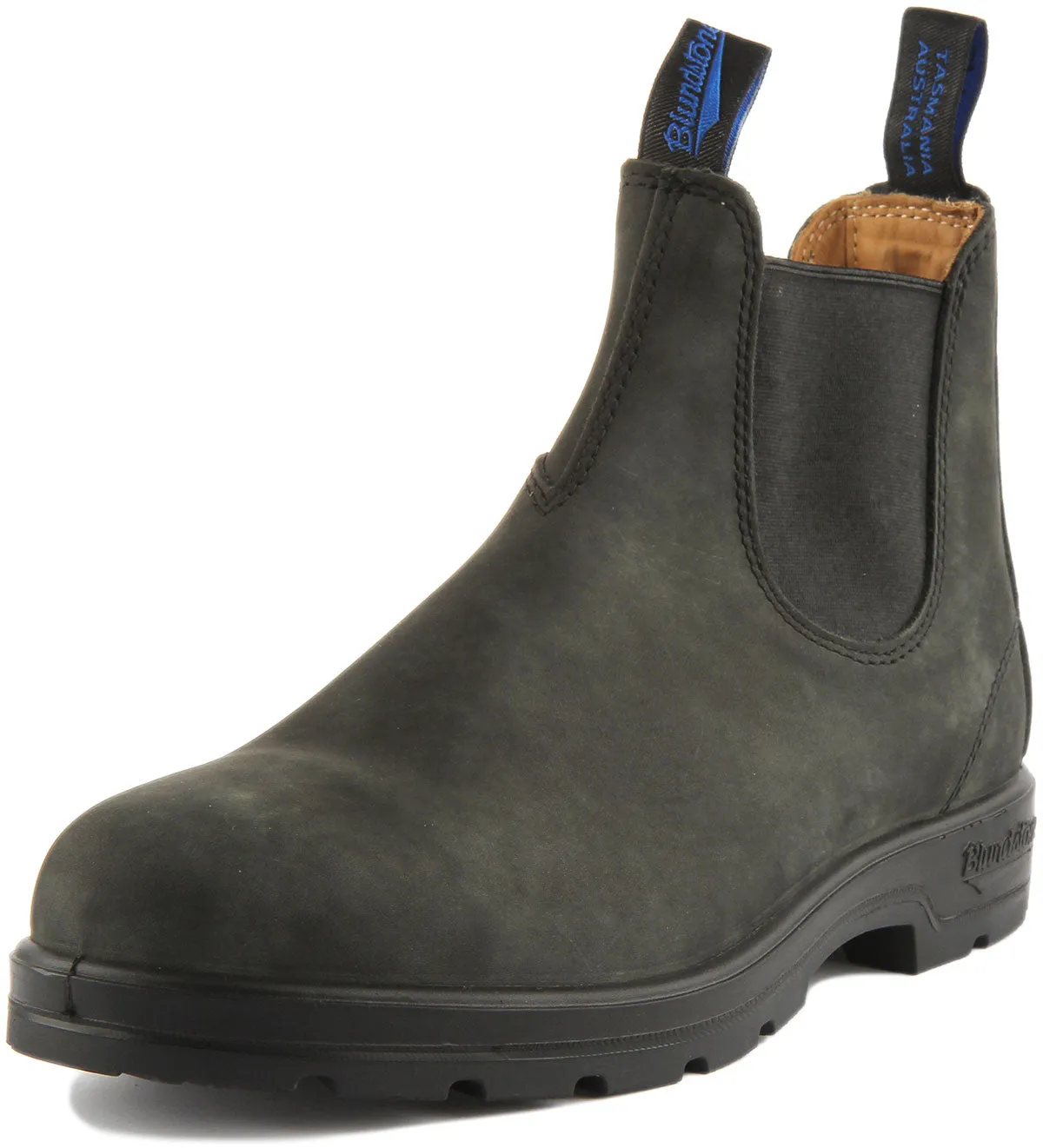 Blundstone 1478 Rustic Black Leather Boots for Men | Stylish, Durable Ankle Footwear