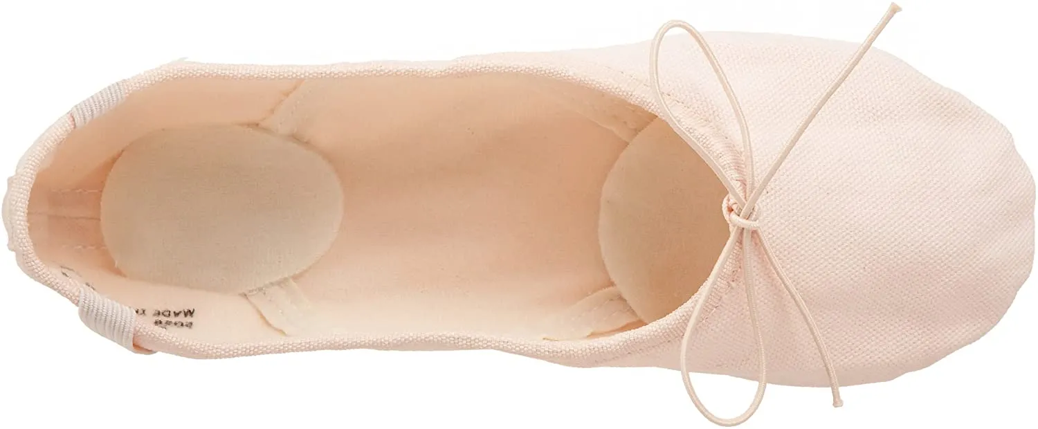 Capezio Women's 2028 Canvas Juliet Ballet Shoe Light Ballet Pink