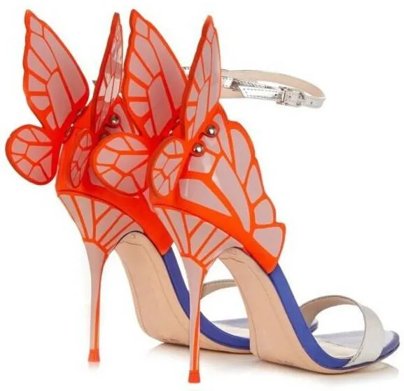 'Chiara' Butterfly-Wing Sandals