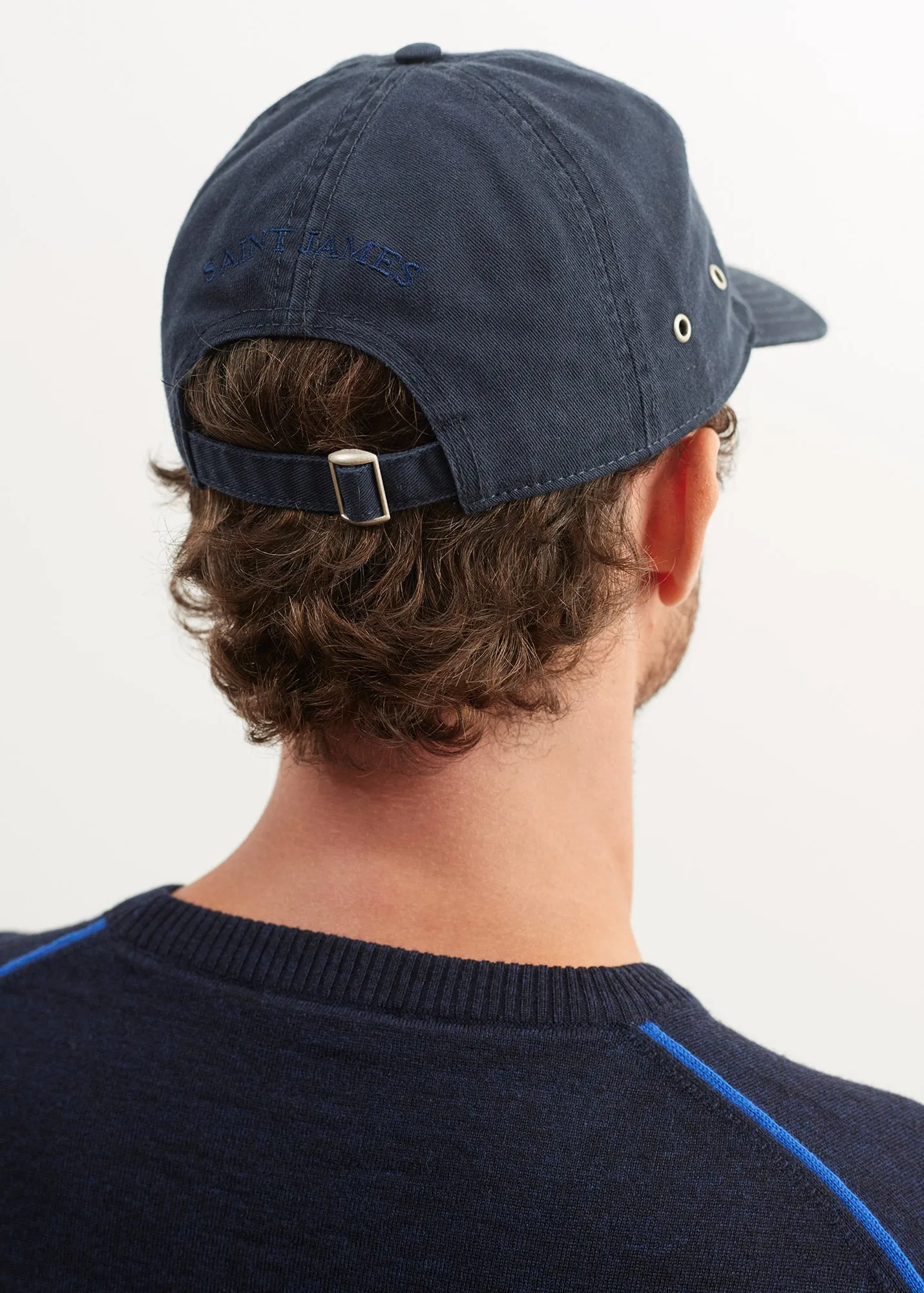 Classic cap - in cotton canvas (MARINE)