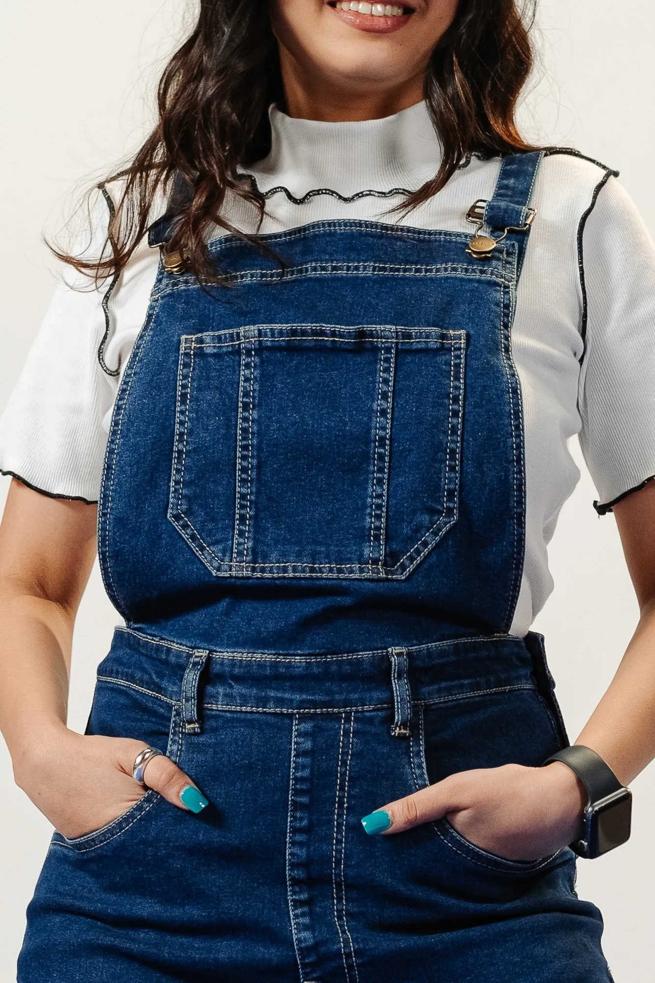 Classic Indigo Stretch Dungaree