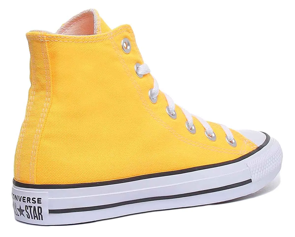 Converse 167236C CT All Star Hi Trainer In Orange For Women