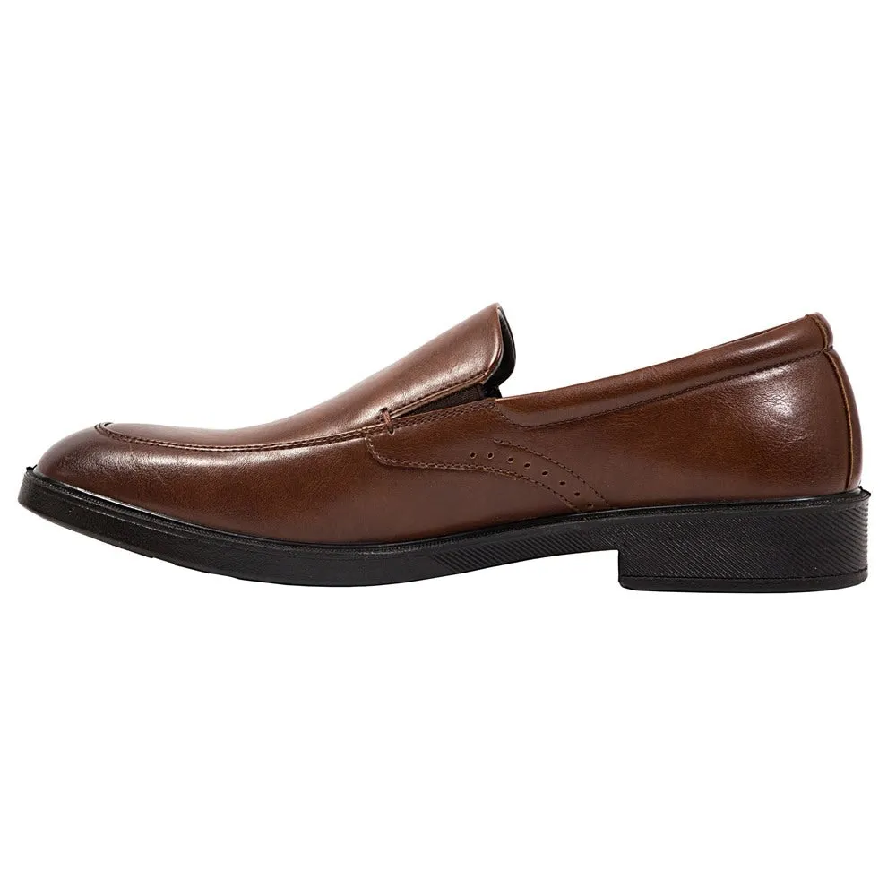 Deer Stags Men's Refine Medium/Wide Toe Slip-on Loafers, Brown