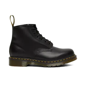 Dr. Marten Yellow Stitch Smooth Leather Boot 'Black'