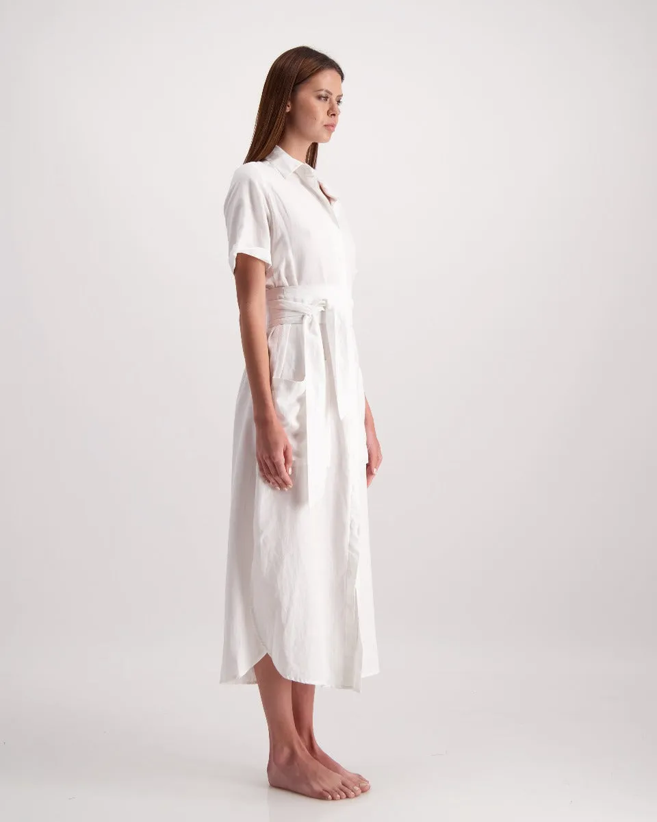 karen dress - white