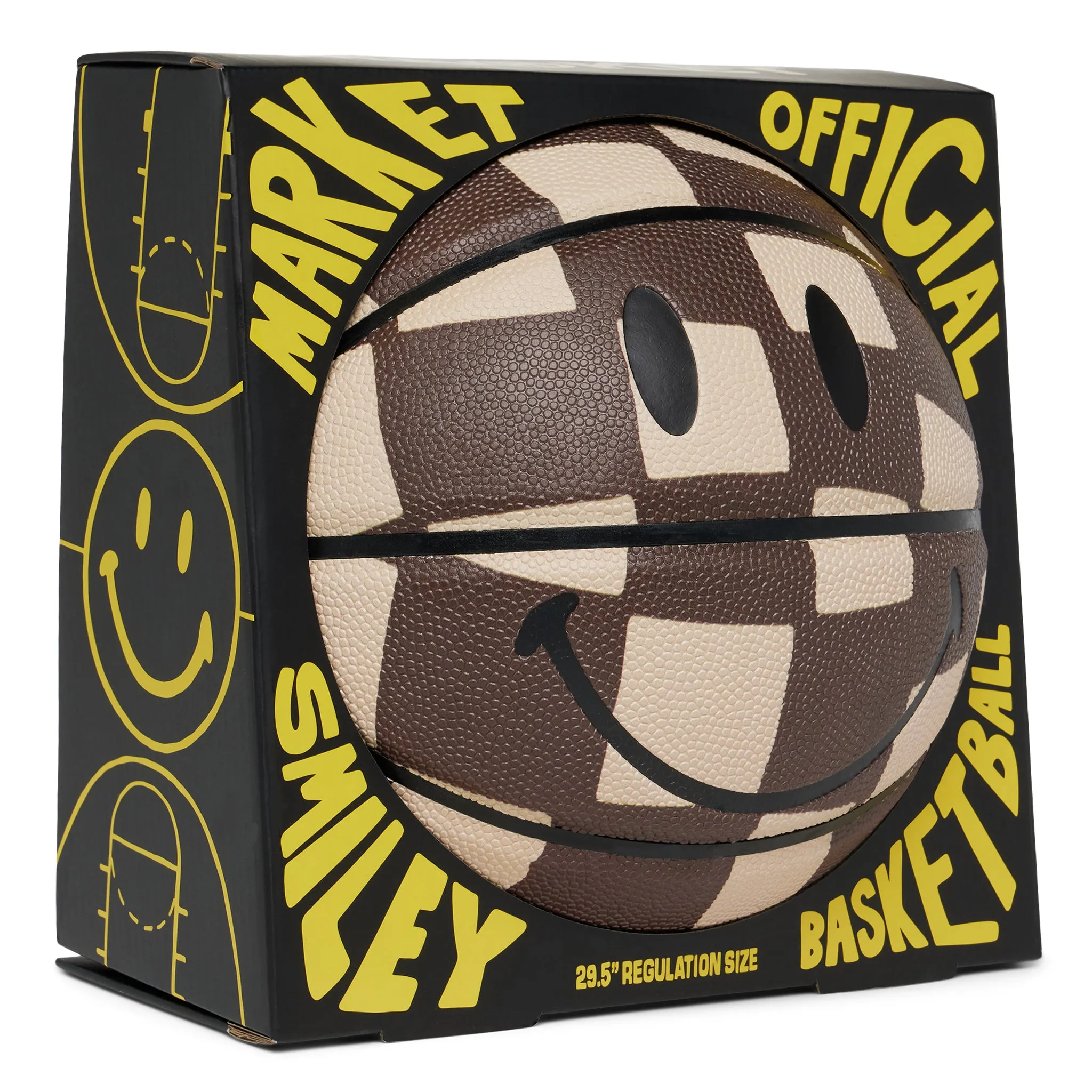 Market Smiley Chess Club Basketball "Brown"