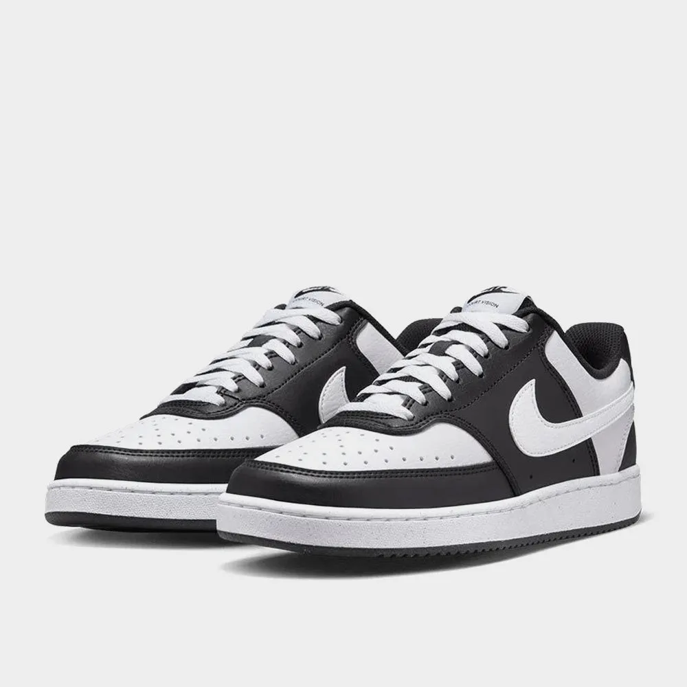 Nike Women's Court Vision Low Next Nature Sneakers Black/white _ 181933 _ Black