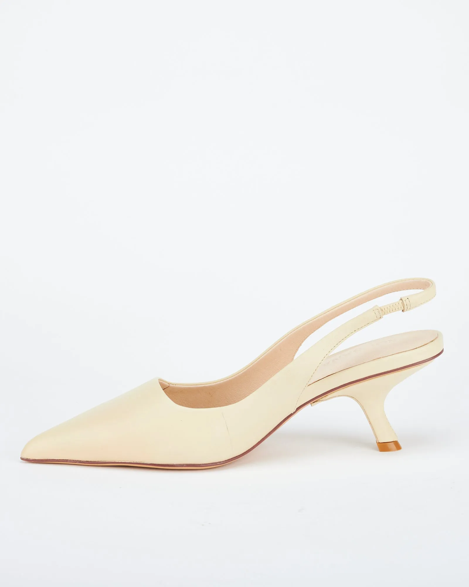 Sandra Heel Off White