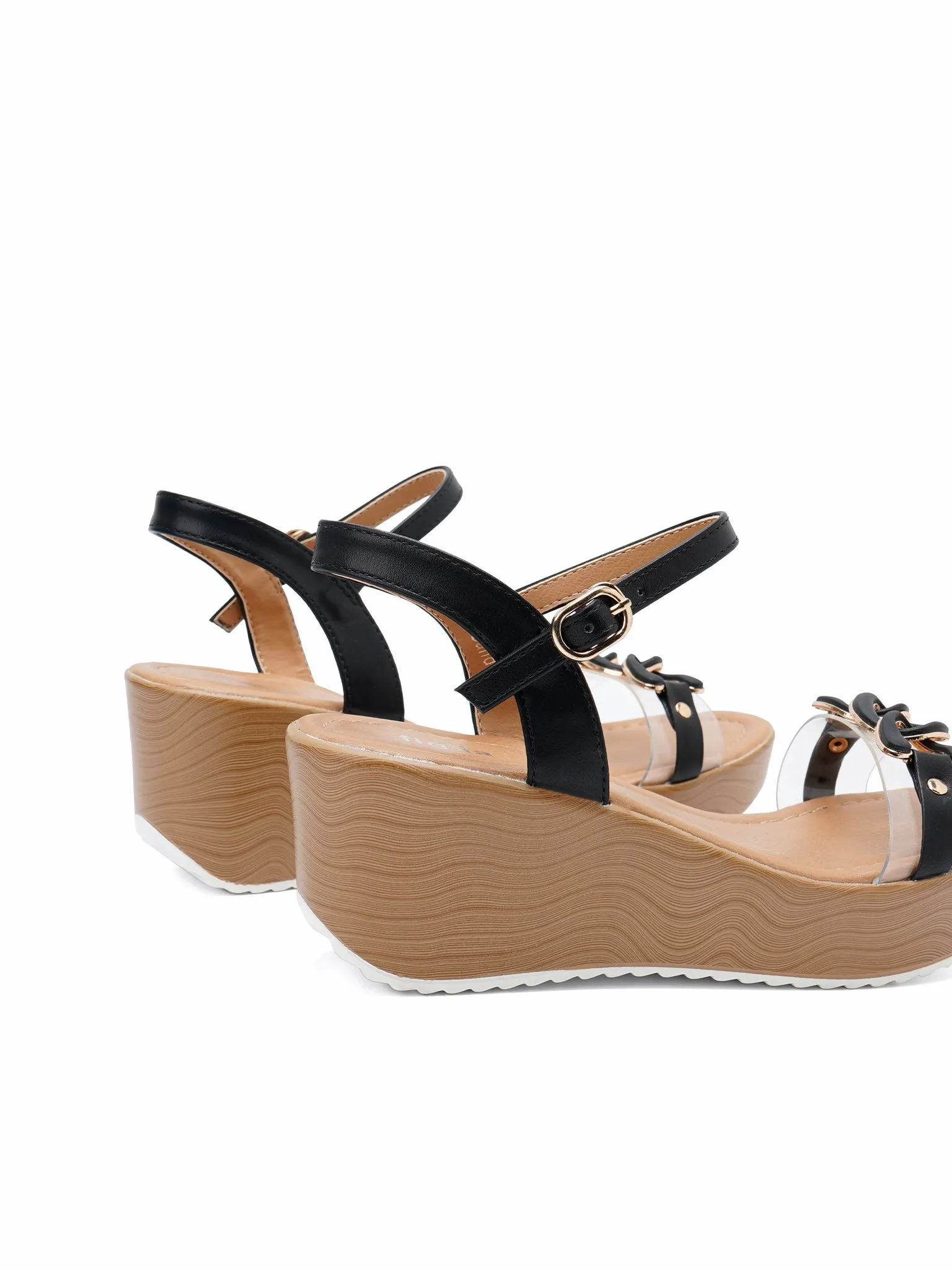 Sandy Wedge Sandals