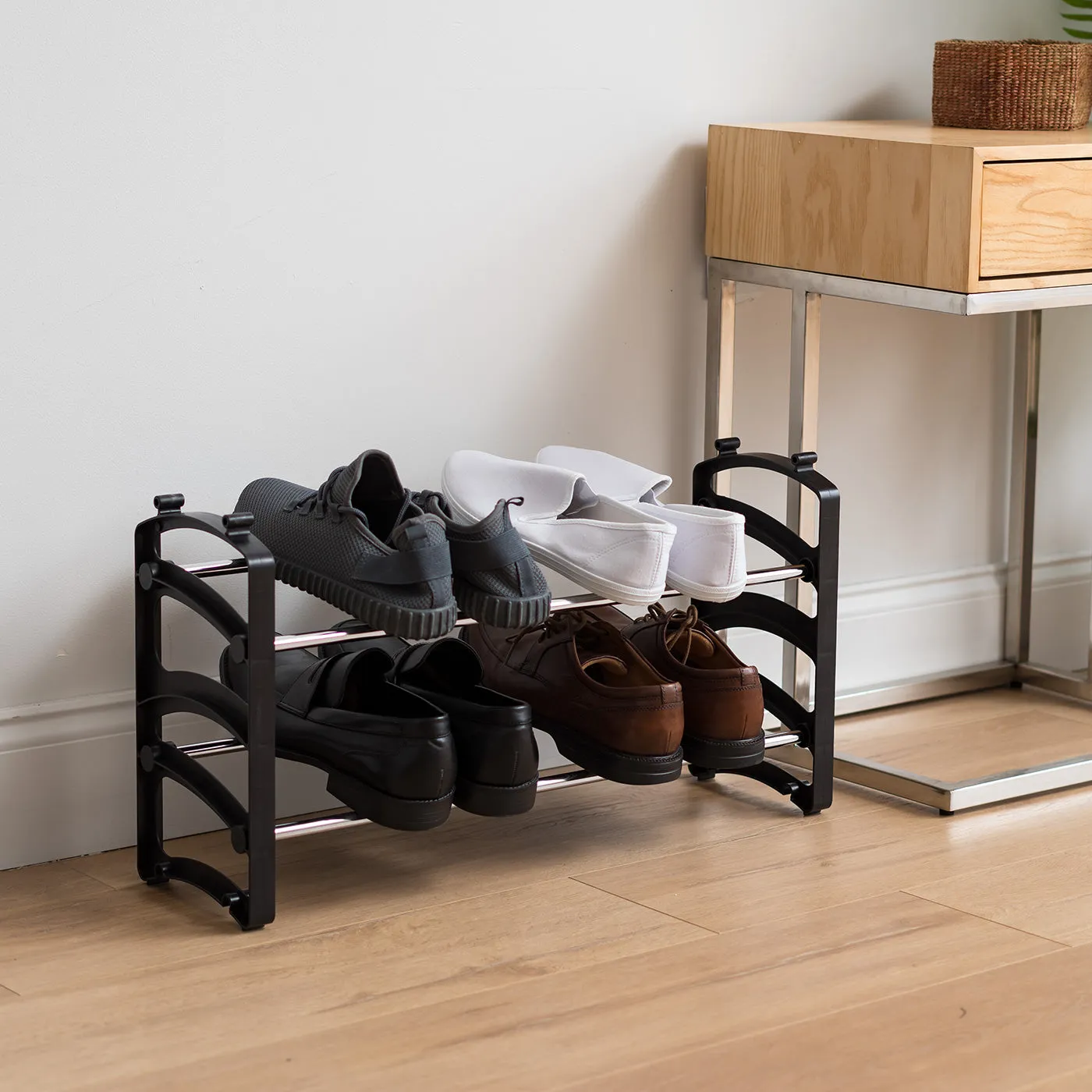 Stackable Shoe Rack - 2 Tier