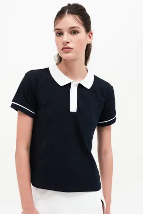 Steffi Organic Cotton Jersey Polo