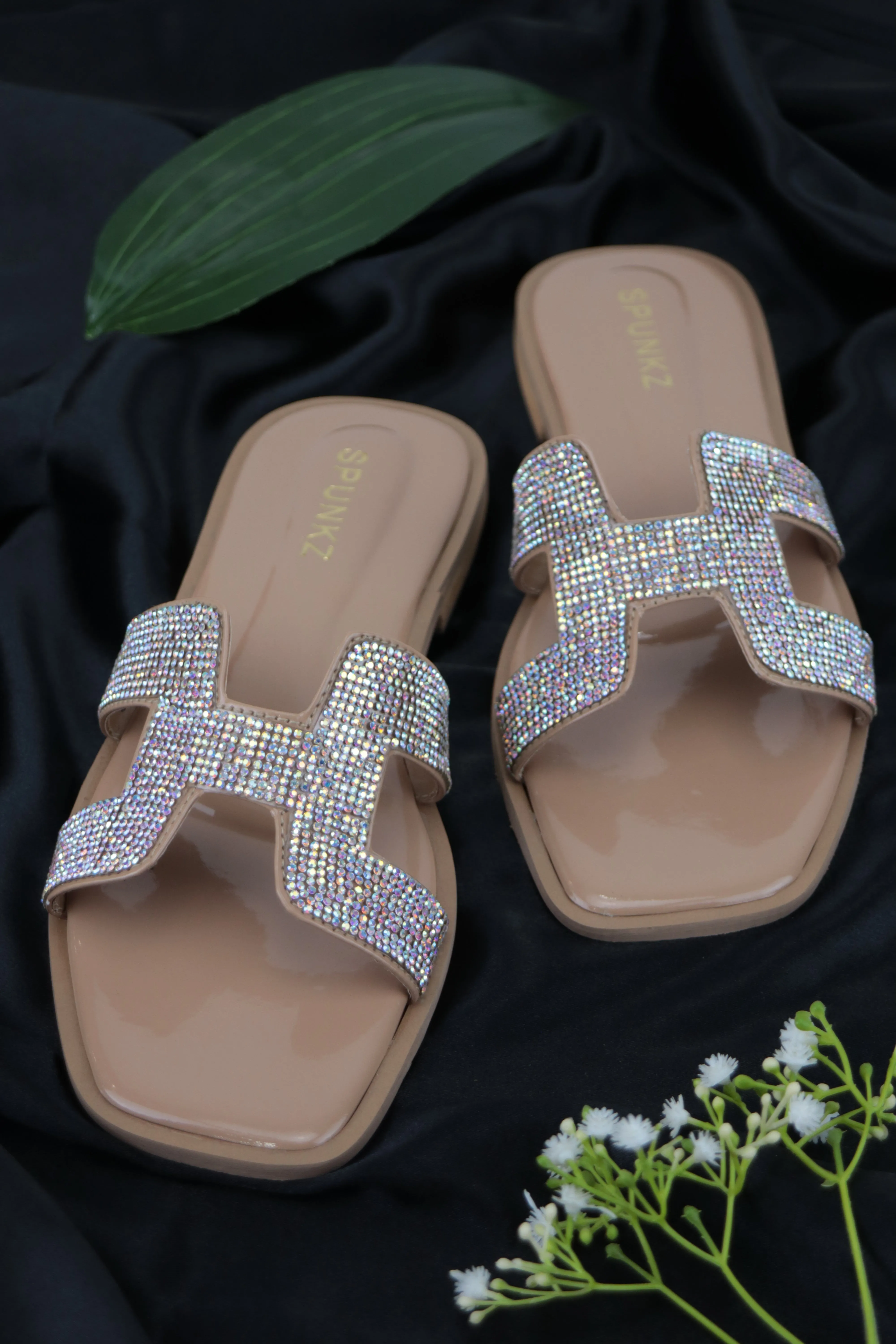 Stylish Luxury Rhinestone Sandals for Women