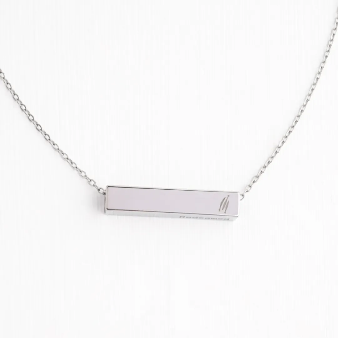 The Chosen Four-Sided Necklace Silver