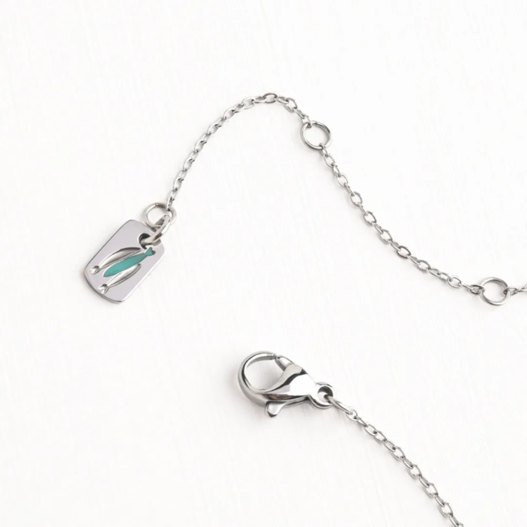 The Chosen Four-Sided Necklace Silver