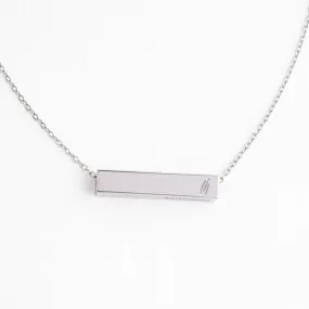 The Chosen Four-Sided Necklace Silver