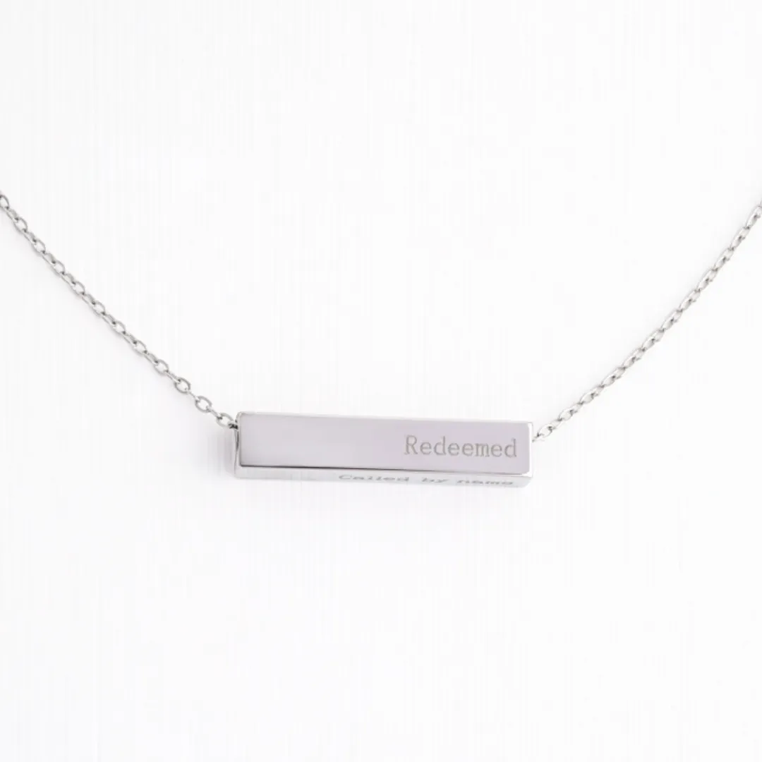 The Chosen Four-Sided Necklace Silver