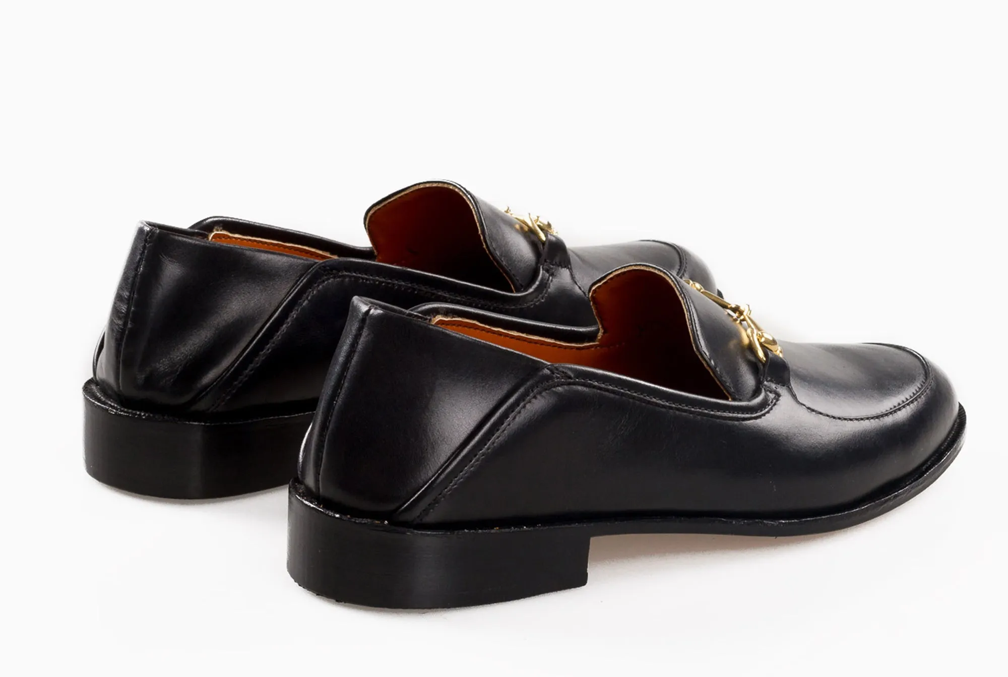 The Soft Step Loafer - Black Noir