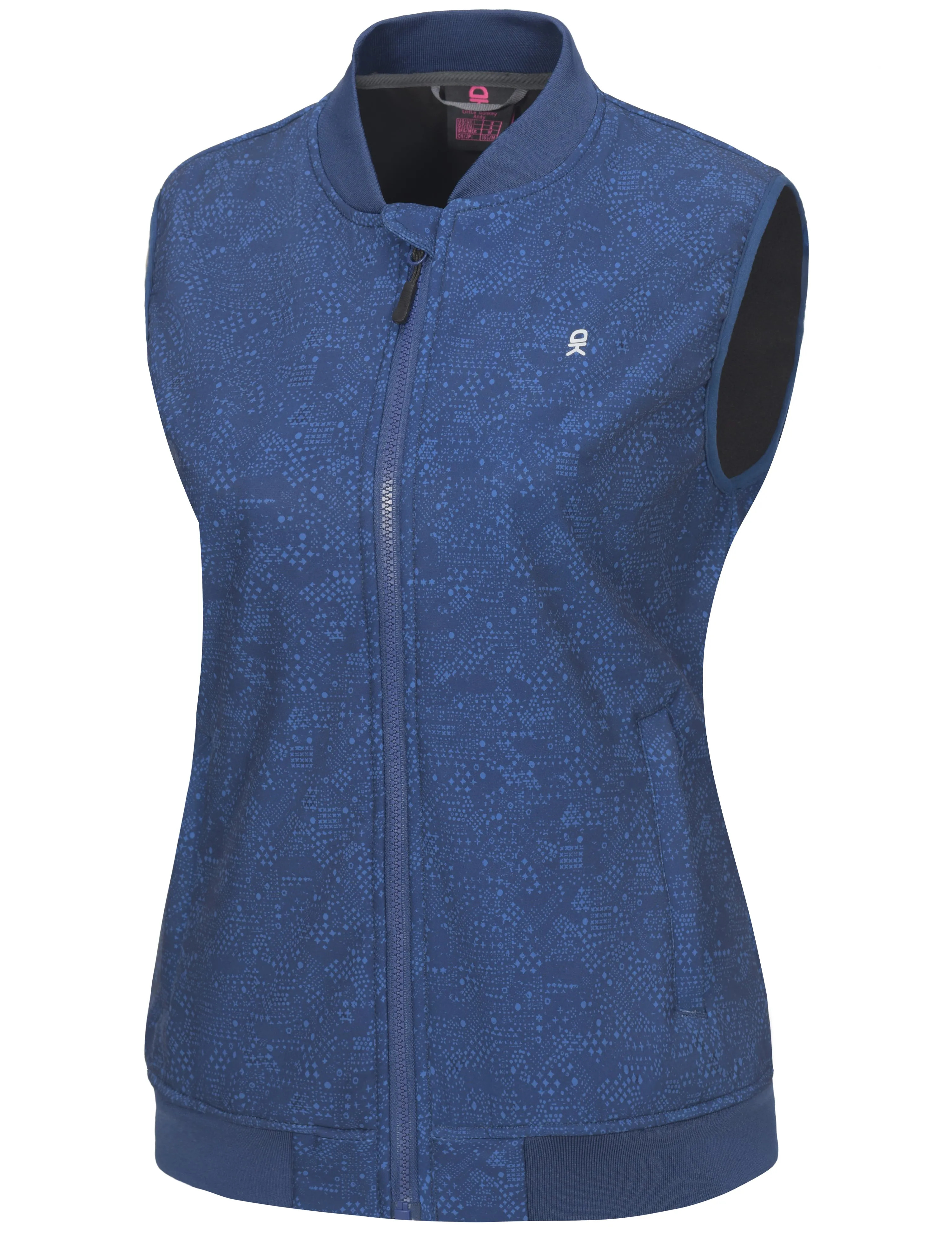 Women's Casual Lightweight Softshell Fleece Lined Golf  Vest